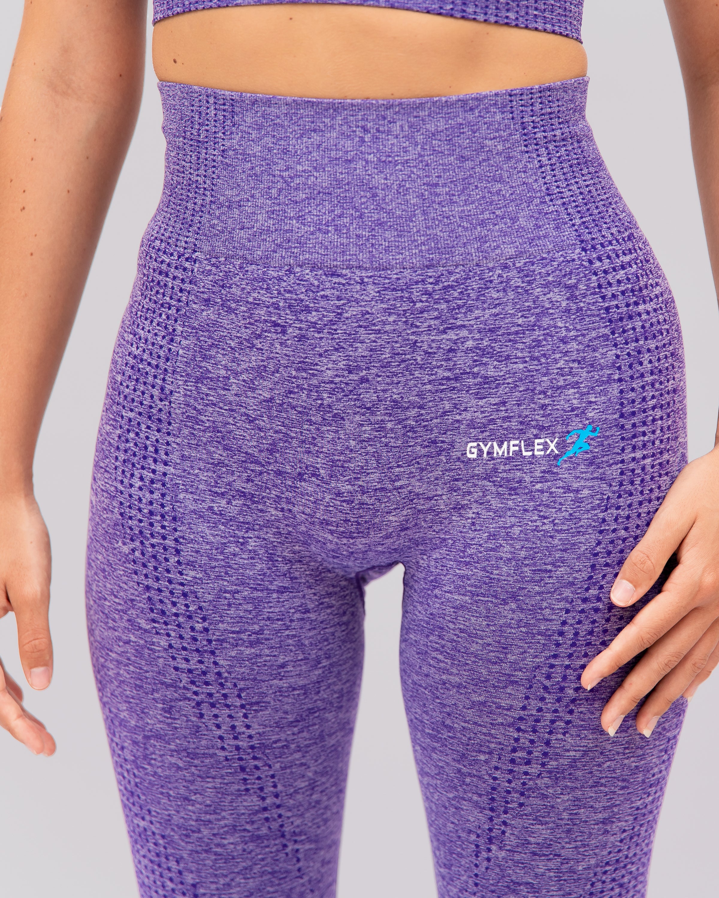 Active Purple Seamless Leggings