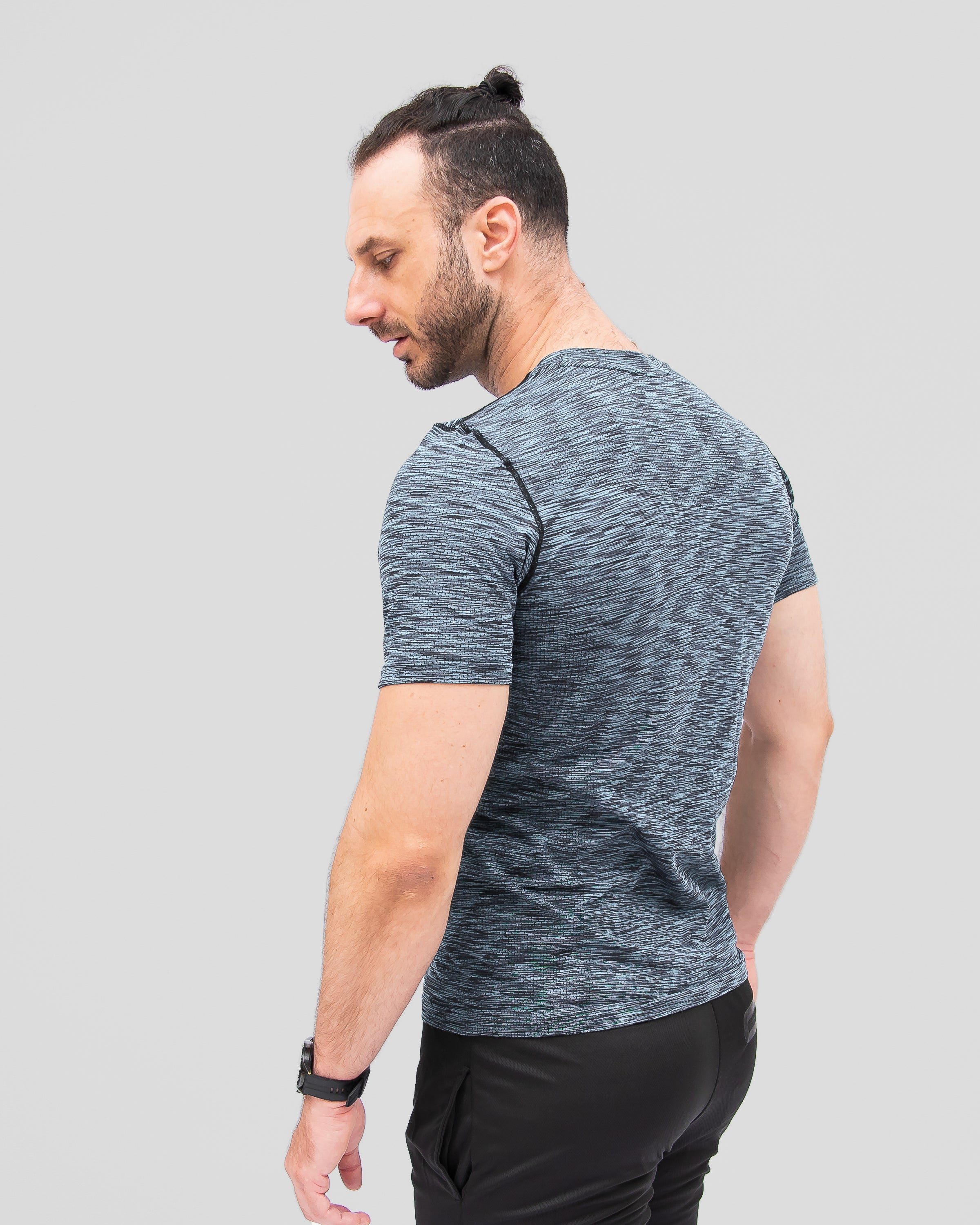 Powersports Grey T-Shirt  (Oversize)