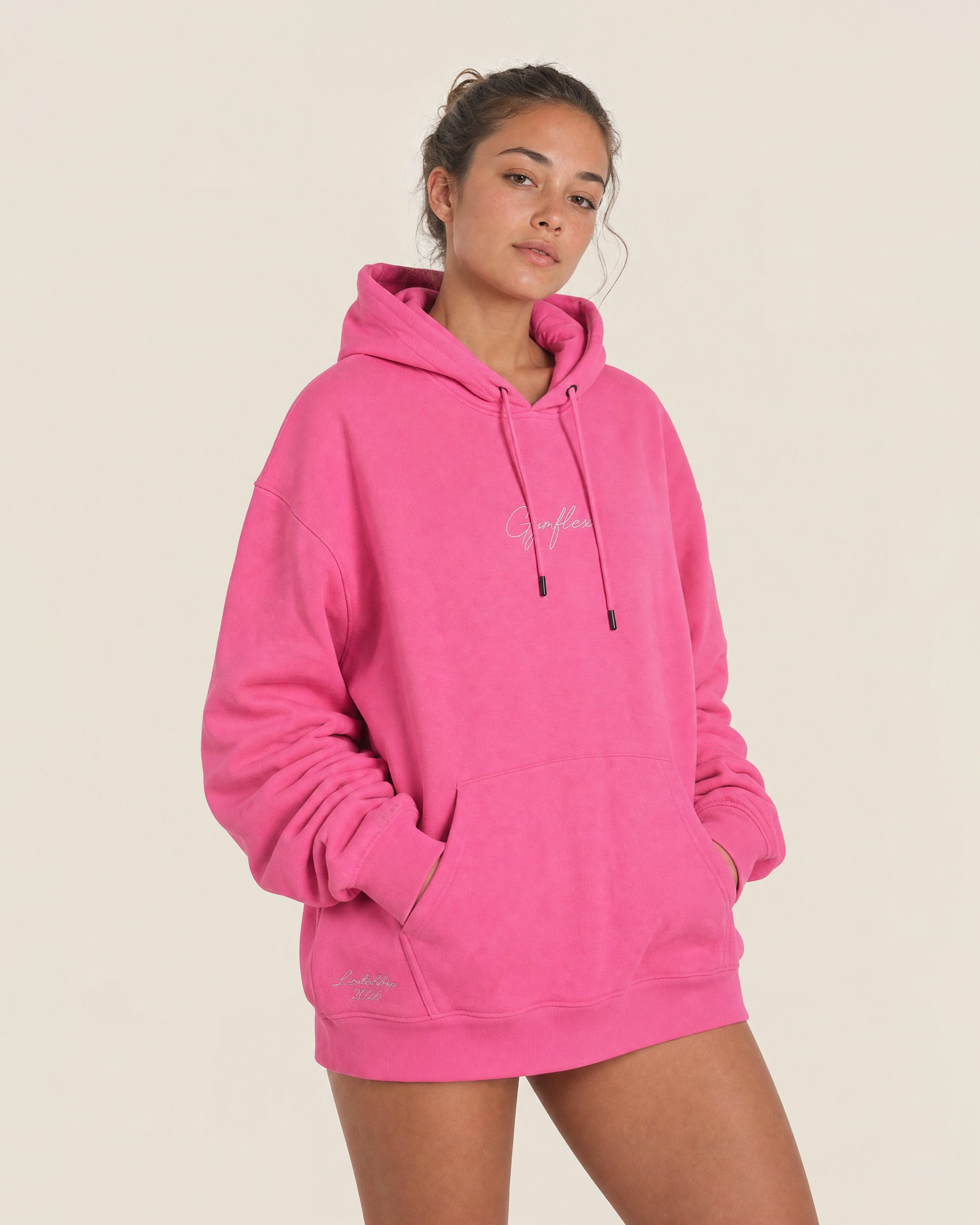 Midnight Hoodie - Pink Aura