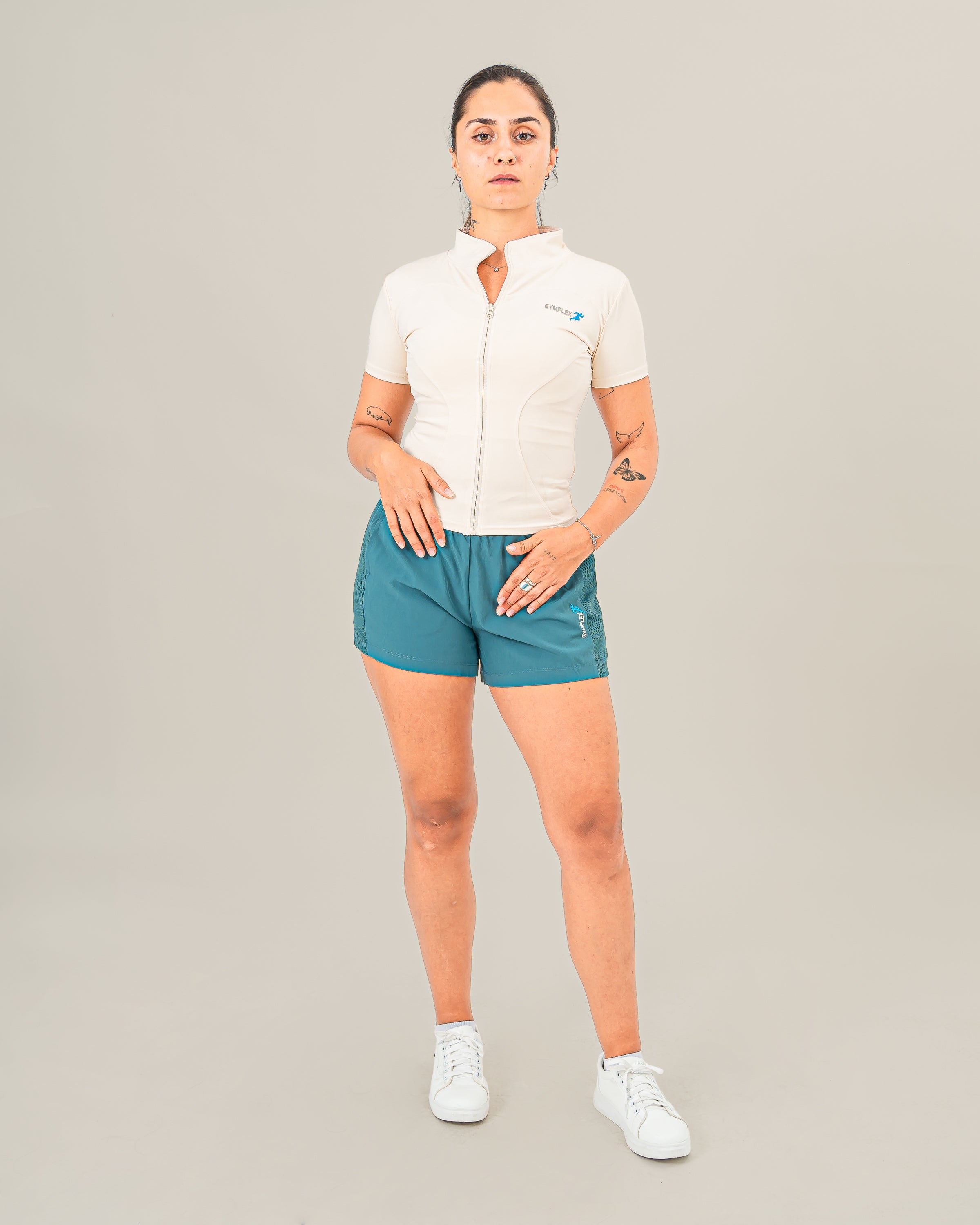 Nova Jacket Cream short sleeve