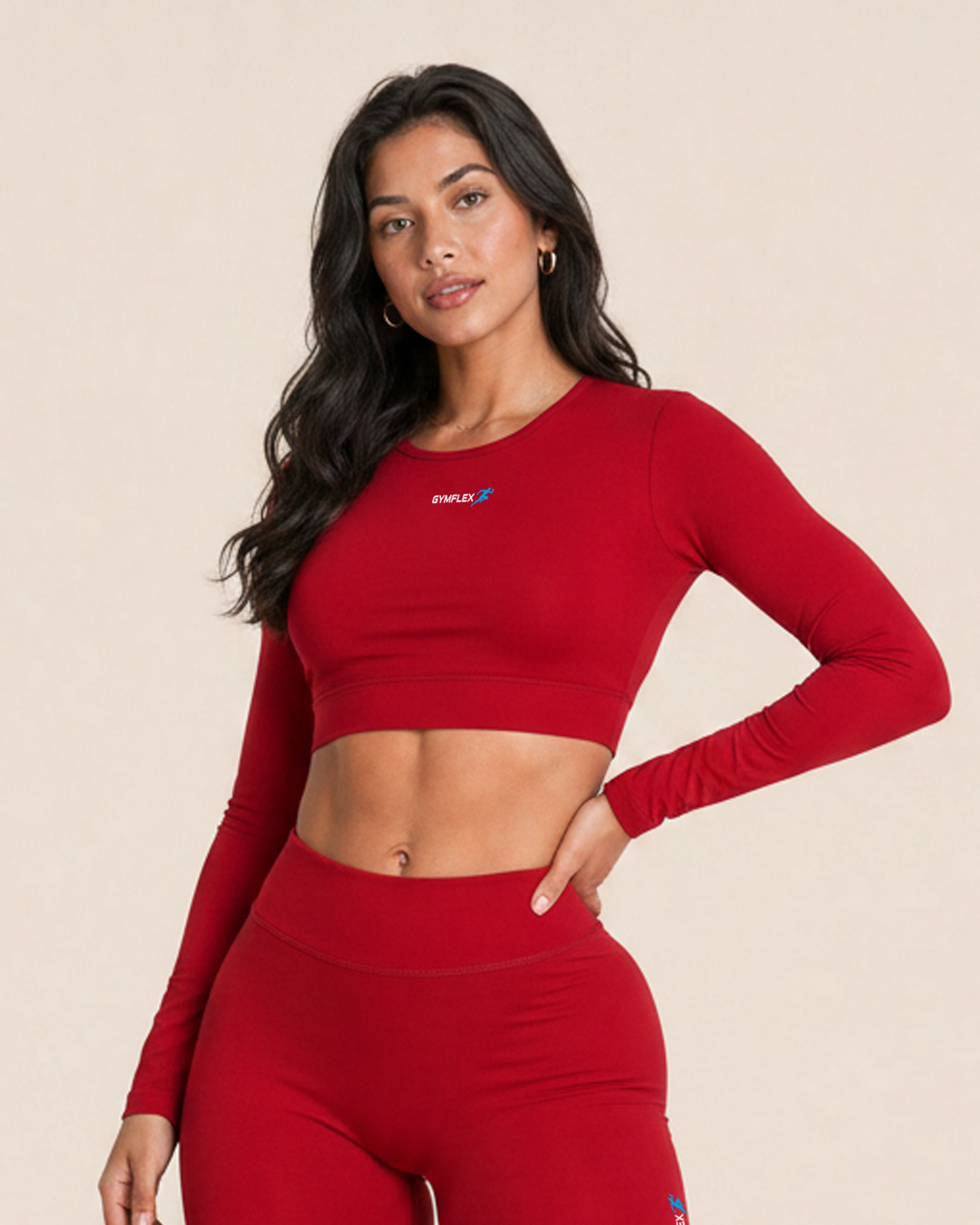 Soft motion Crop Top - Red