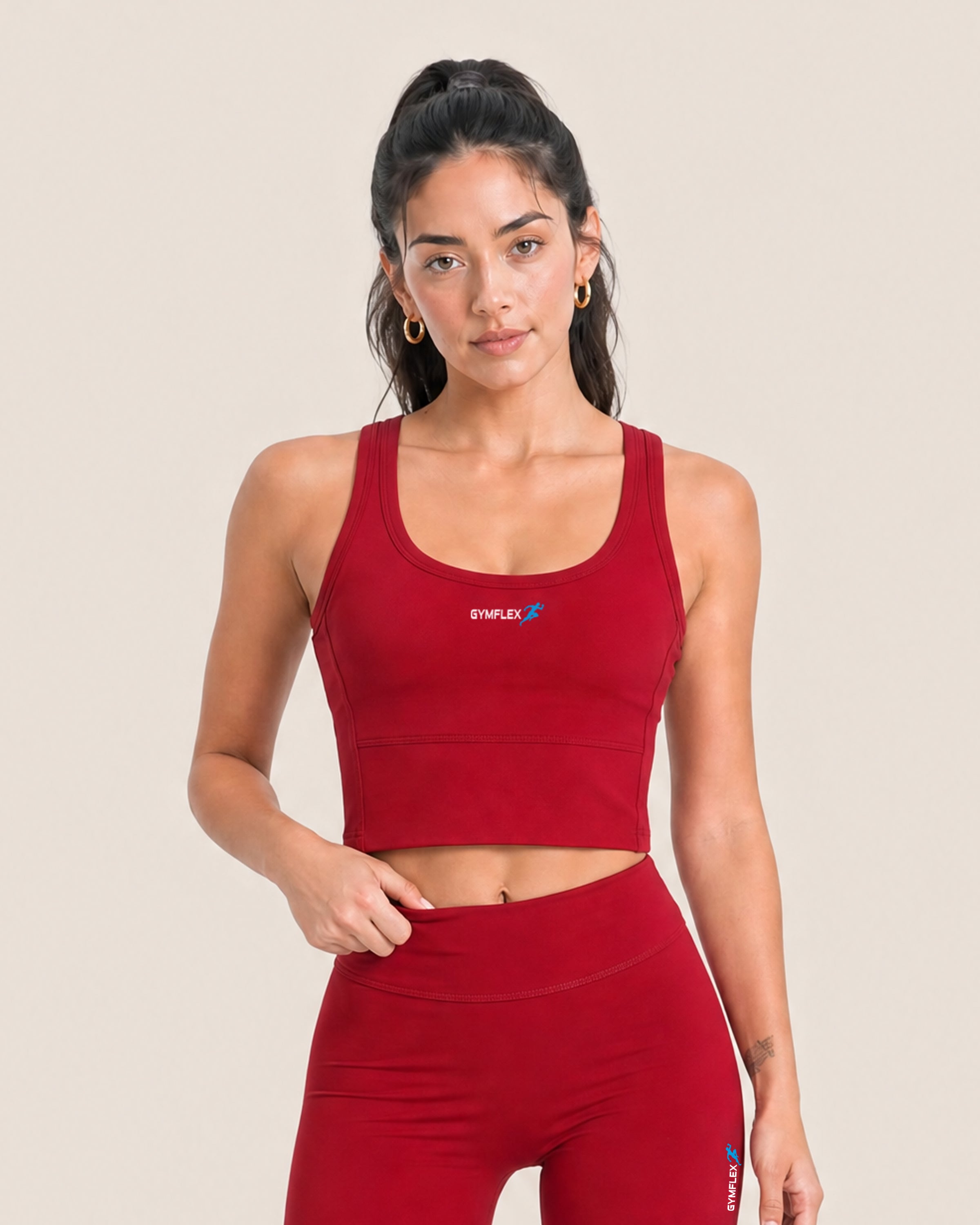 Soft Motion V2 Sports Bra - Red