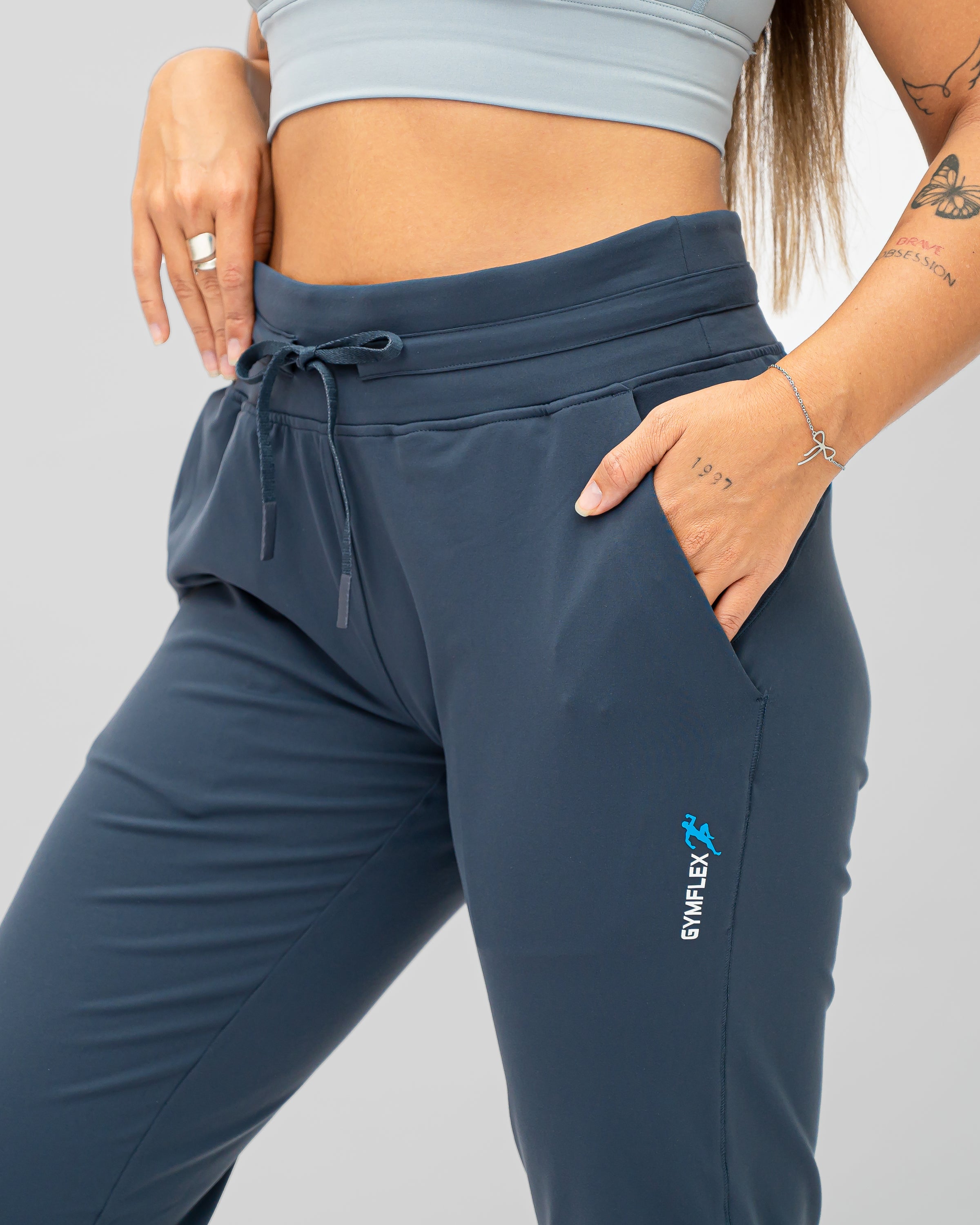 Motion Lace legging - Navy Blue