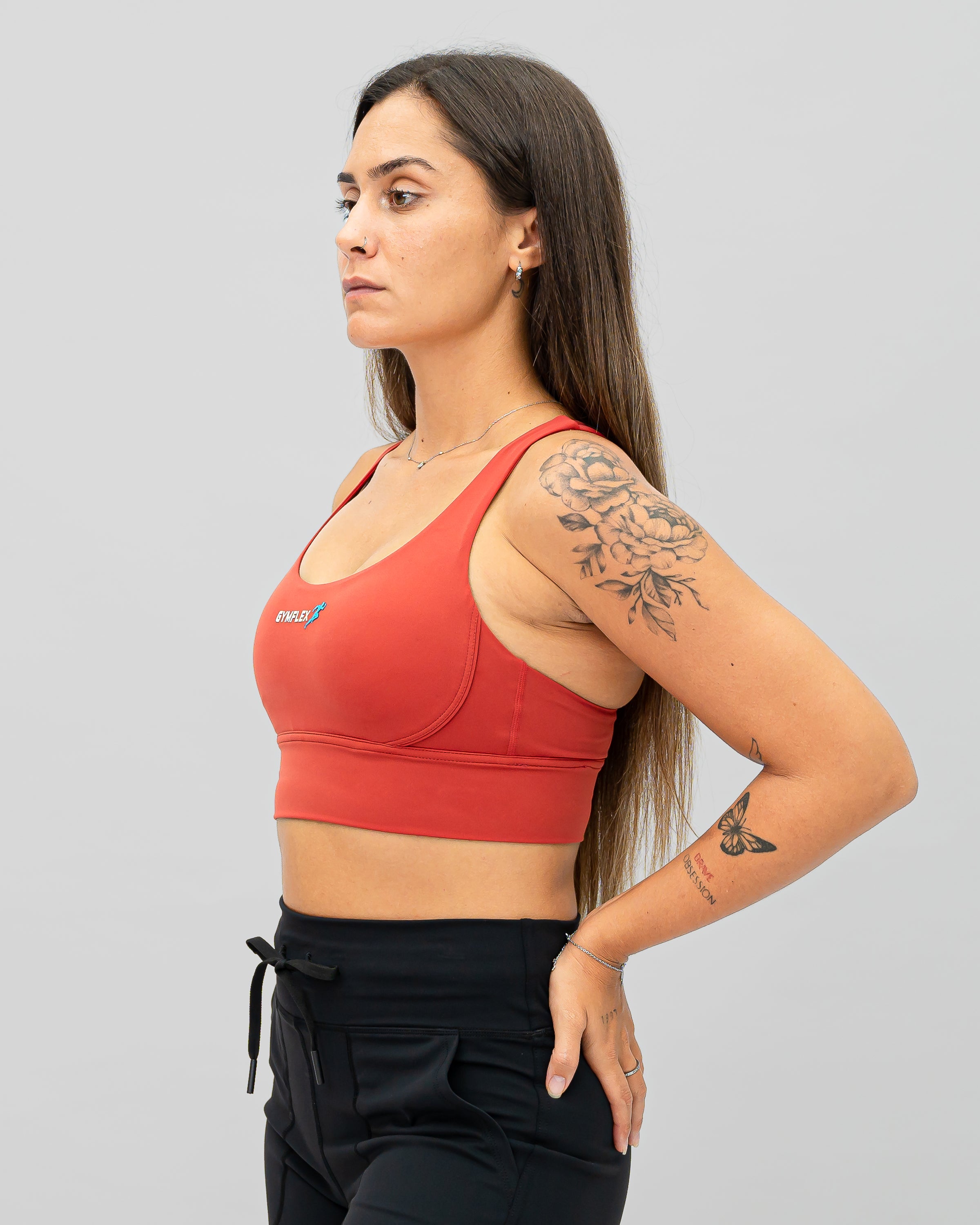 Nova Sports Bra - Cayenne Red