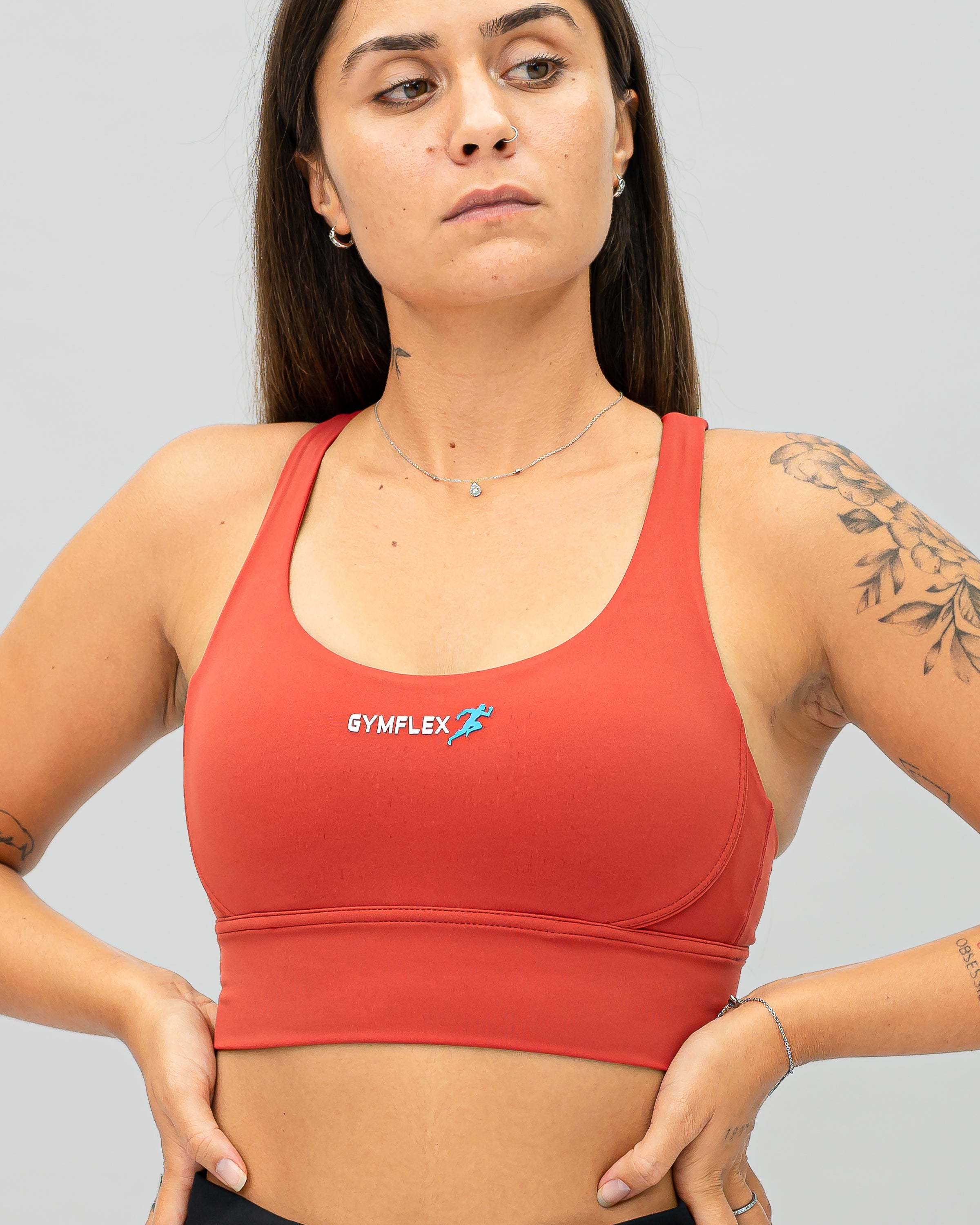 Nova Sports Bra - Cayenne Red