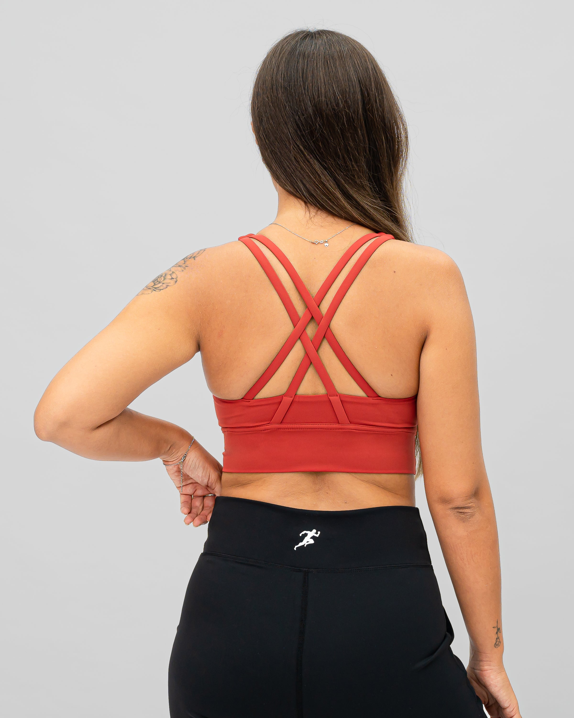 Nova Sports Bra - Cayenne Red