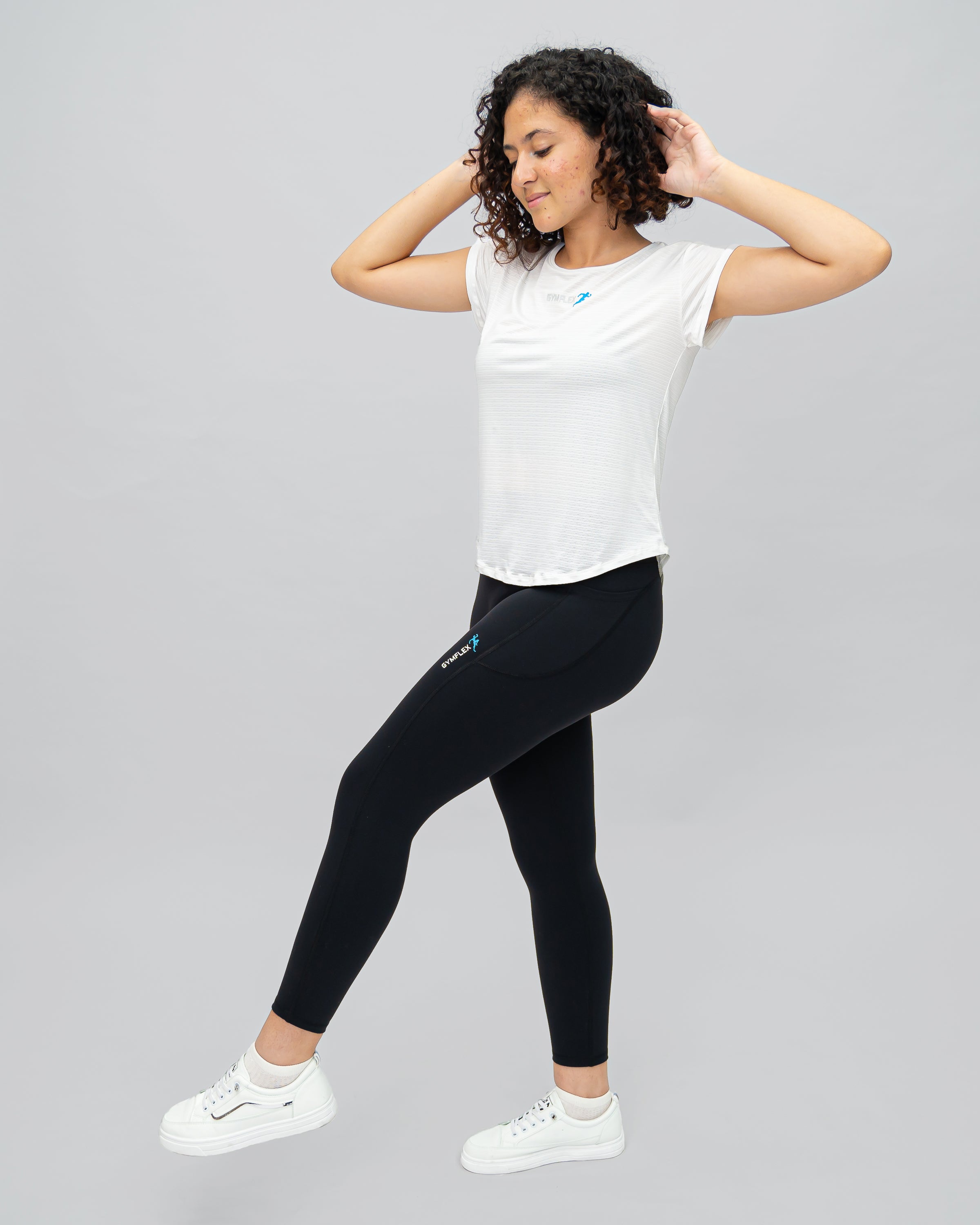 Athleisure Women T-shirt - White