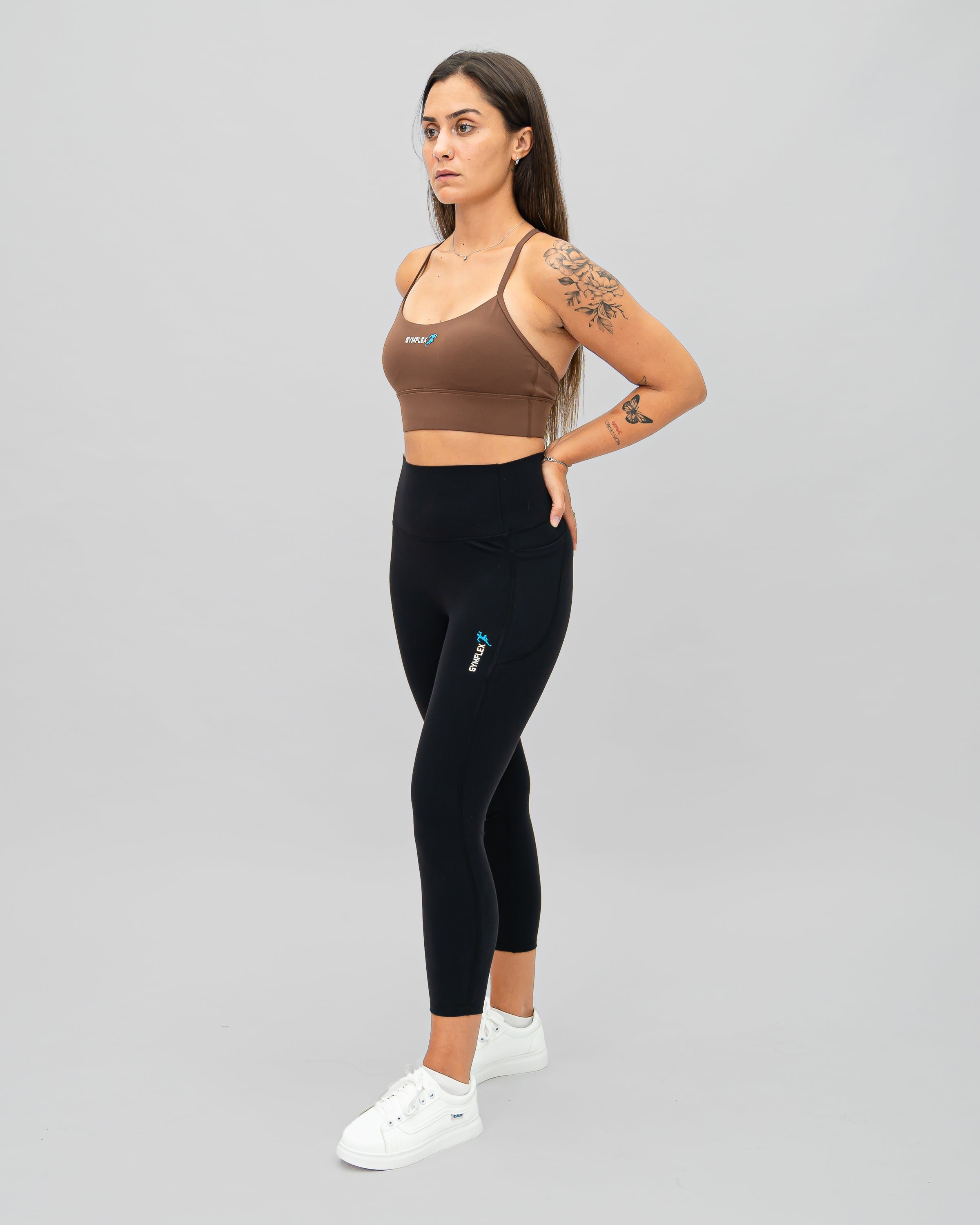 Astra Sports Bra - Chestnut