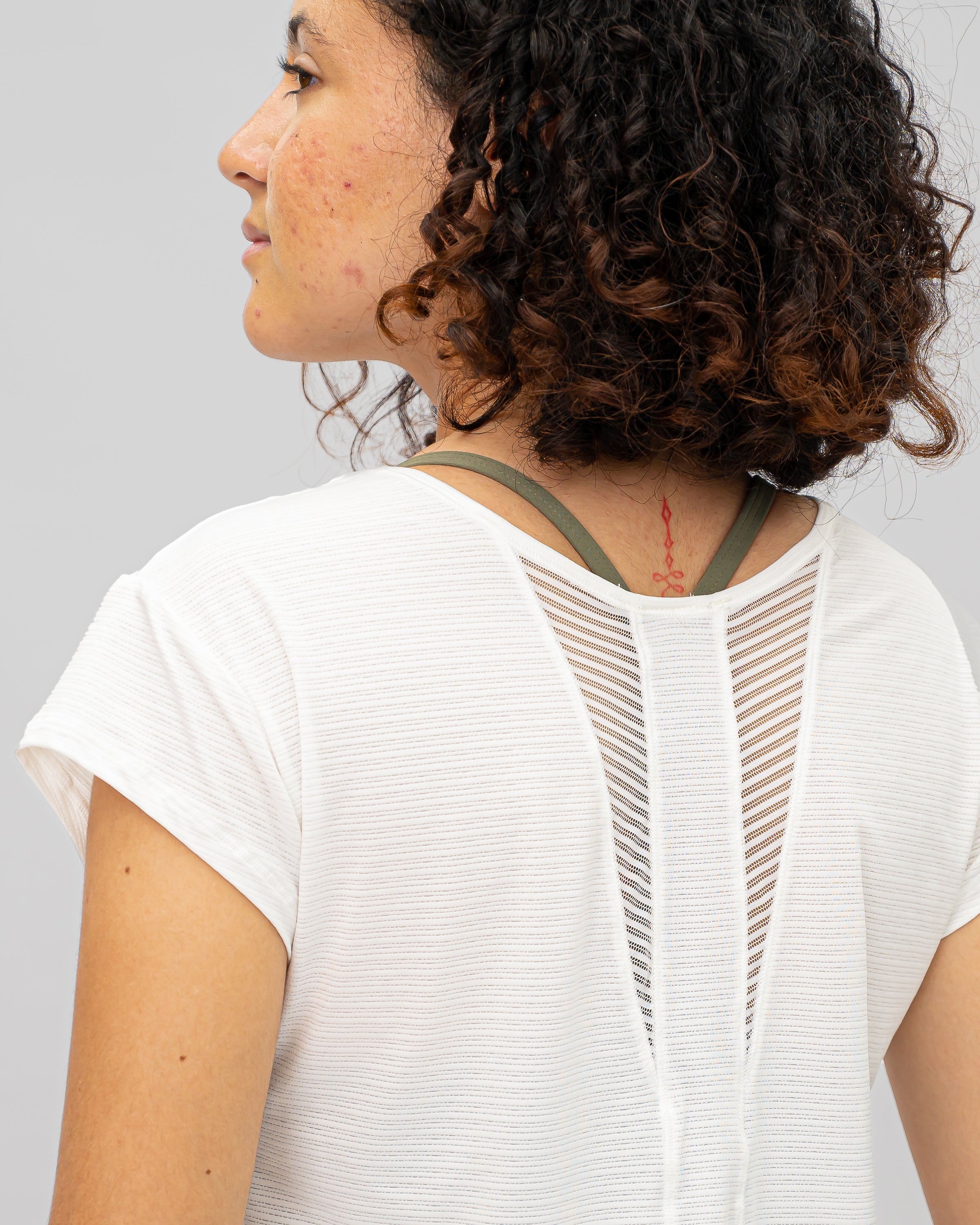 Athleisure Women T-shirt - White