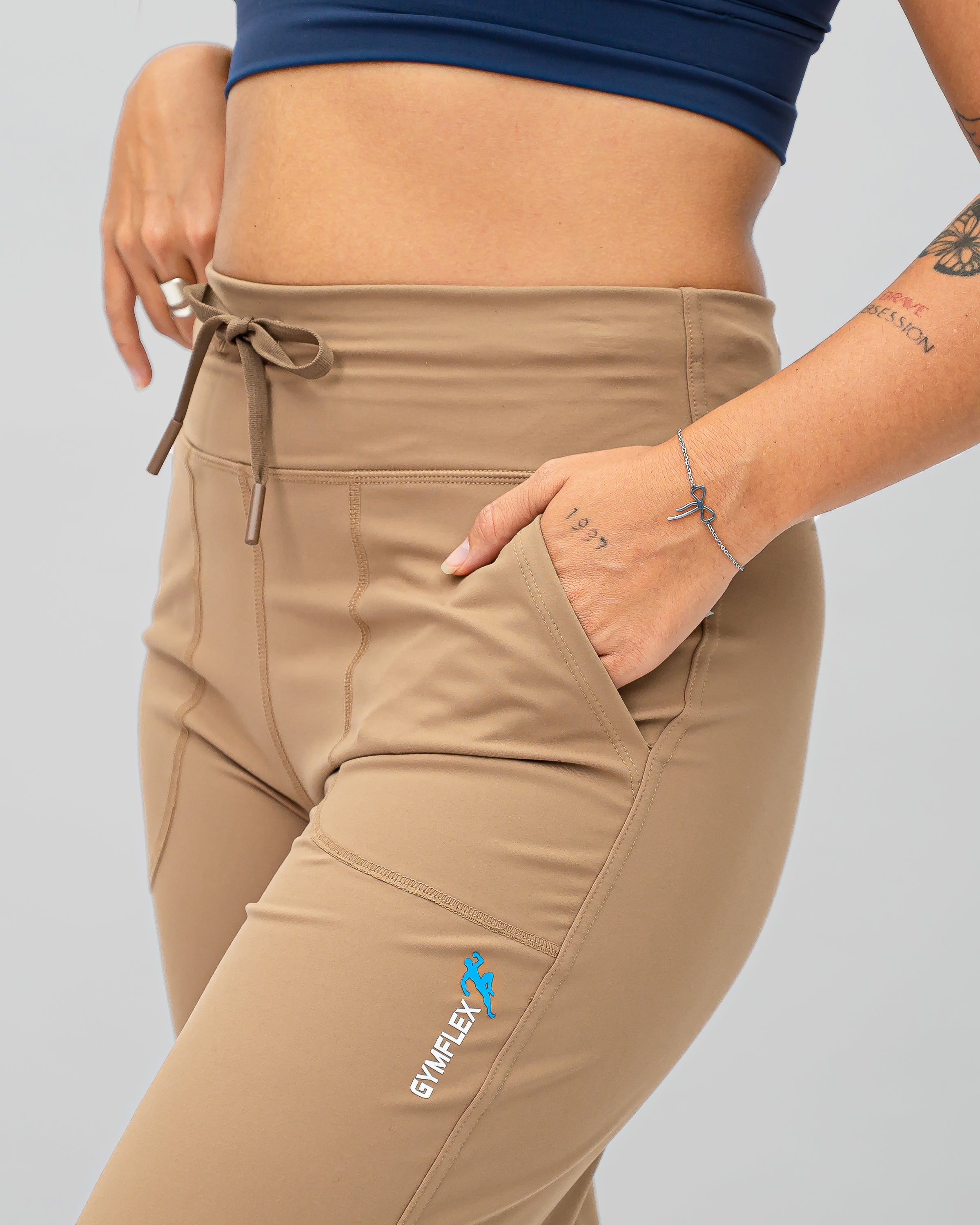 Harmony Loose Legging Cocoa – GYMFLEX Mauritius