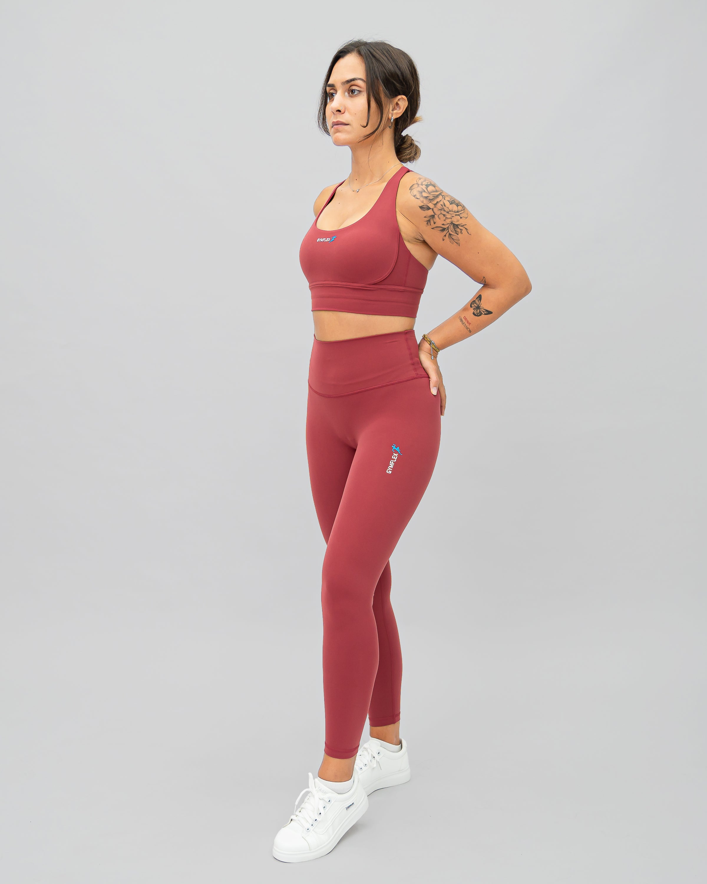Nova Sports Bra - Wine Red