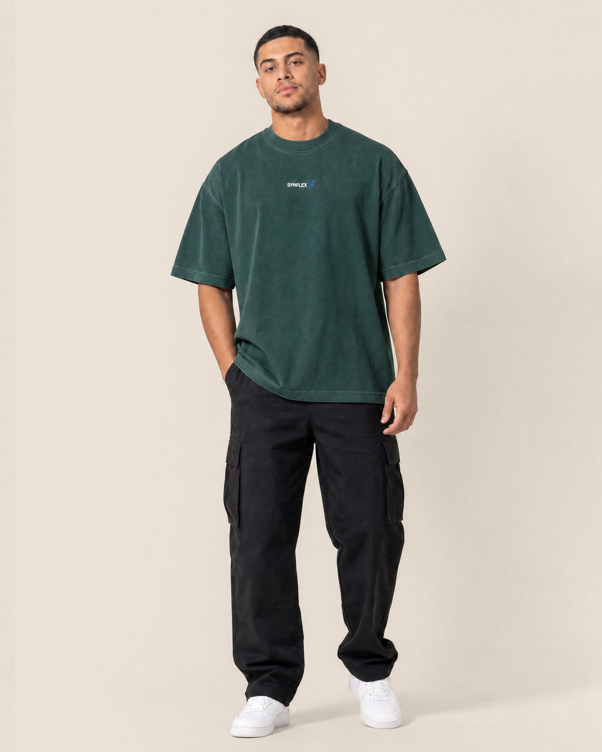 Powerlift Forest Green Oversize T-shirt