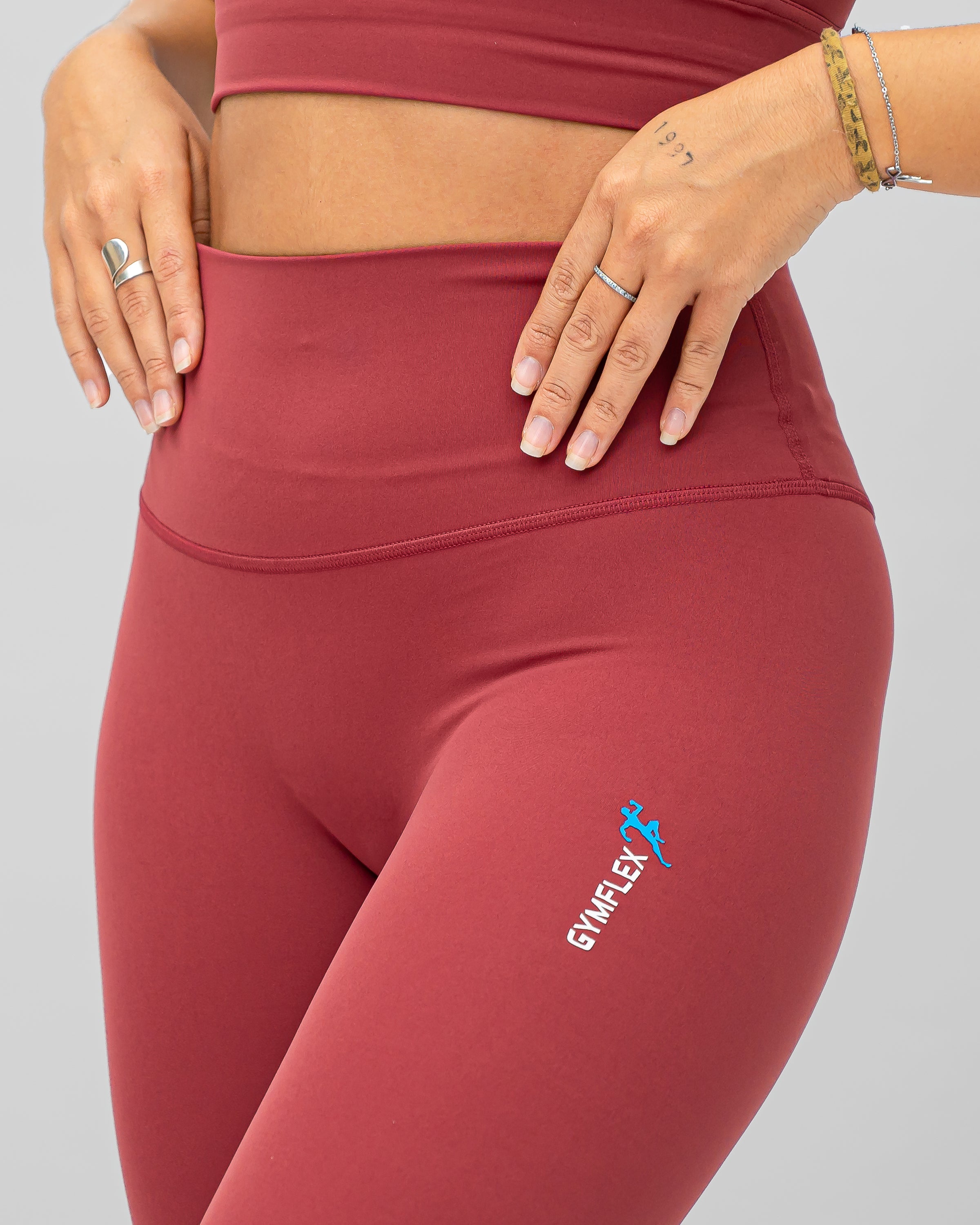 Nova Leggings - Wine Red