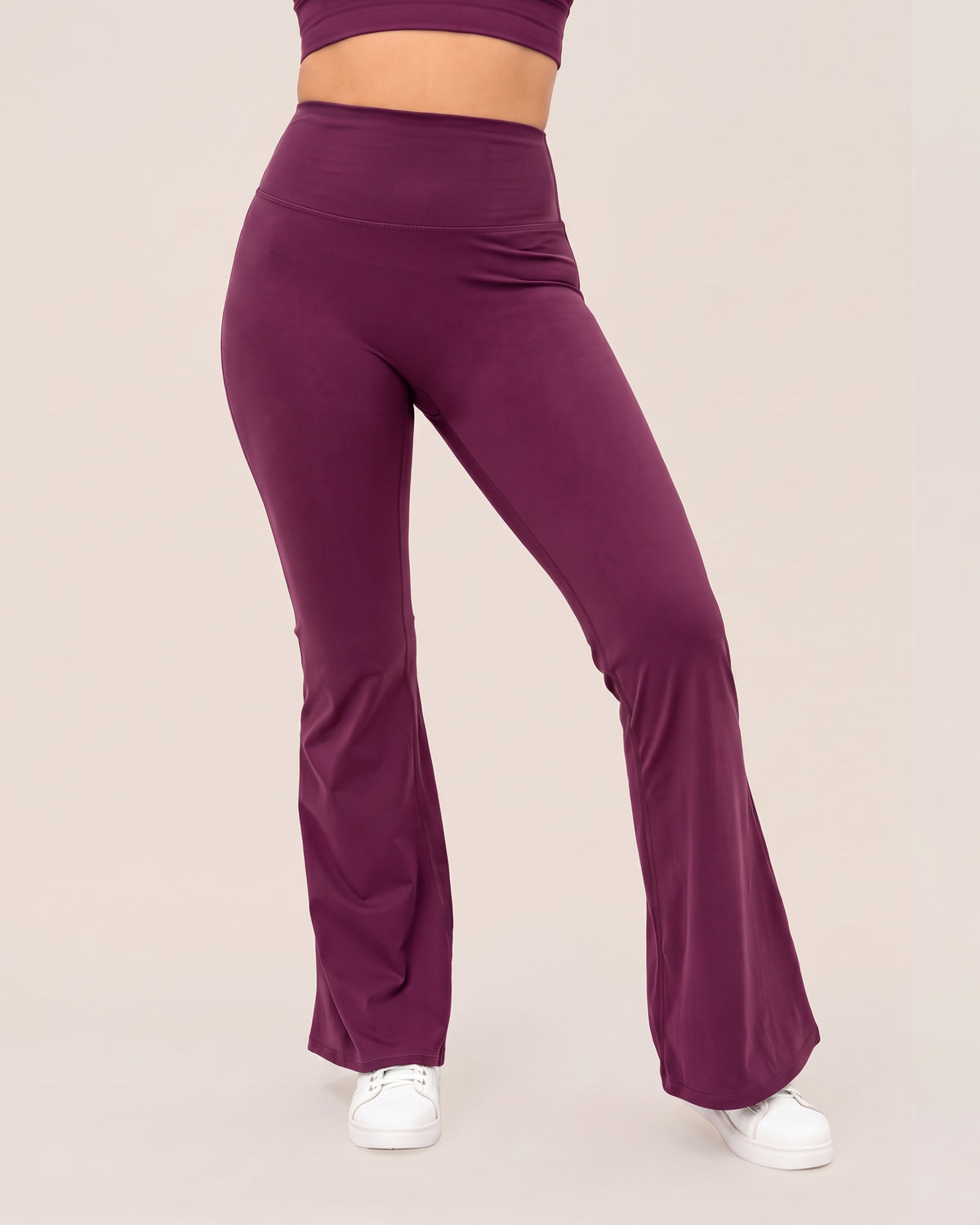 Nova Flare Leggings - Purple
