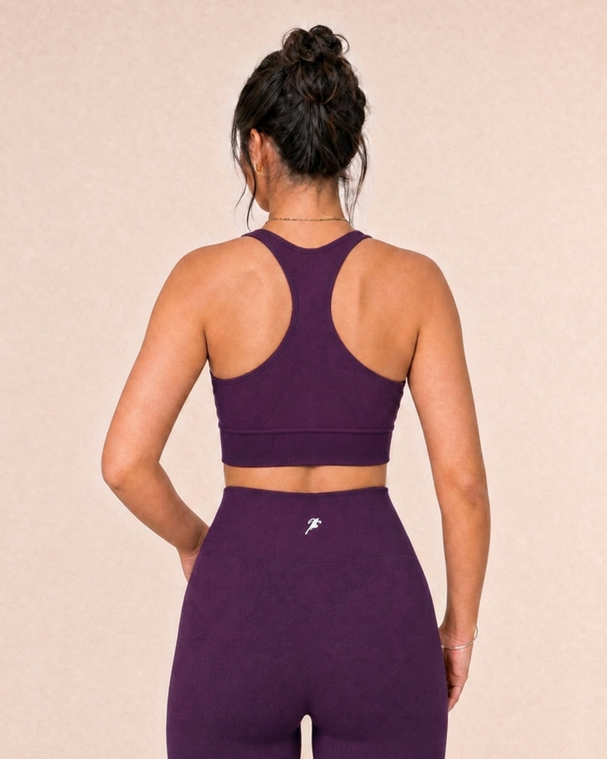 Aura Sport Bra - Purple Red
