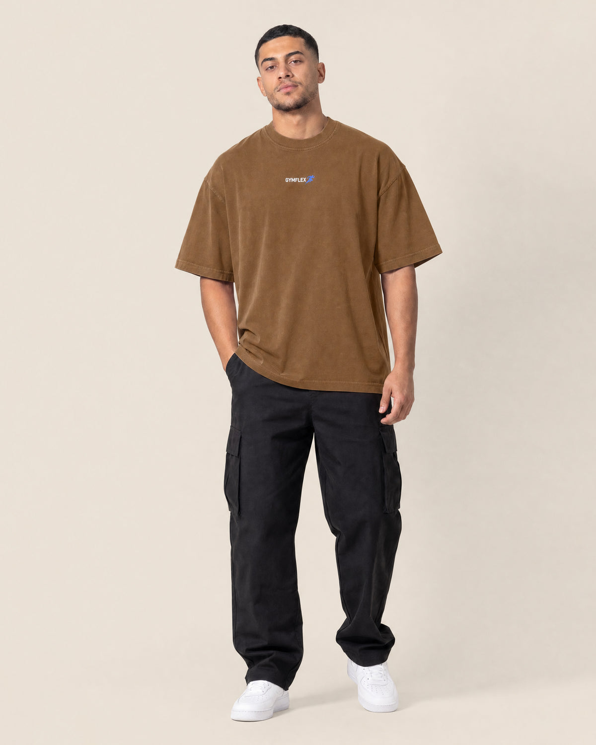 Powerlift Coffee Oversize T-shirt
