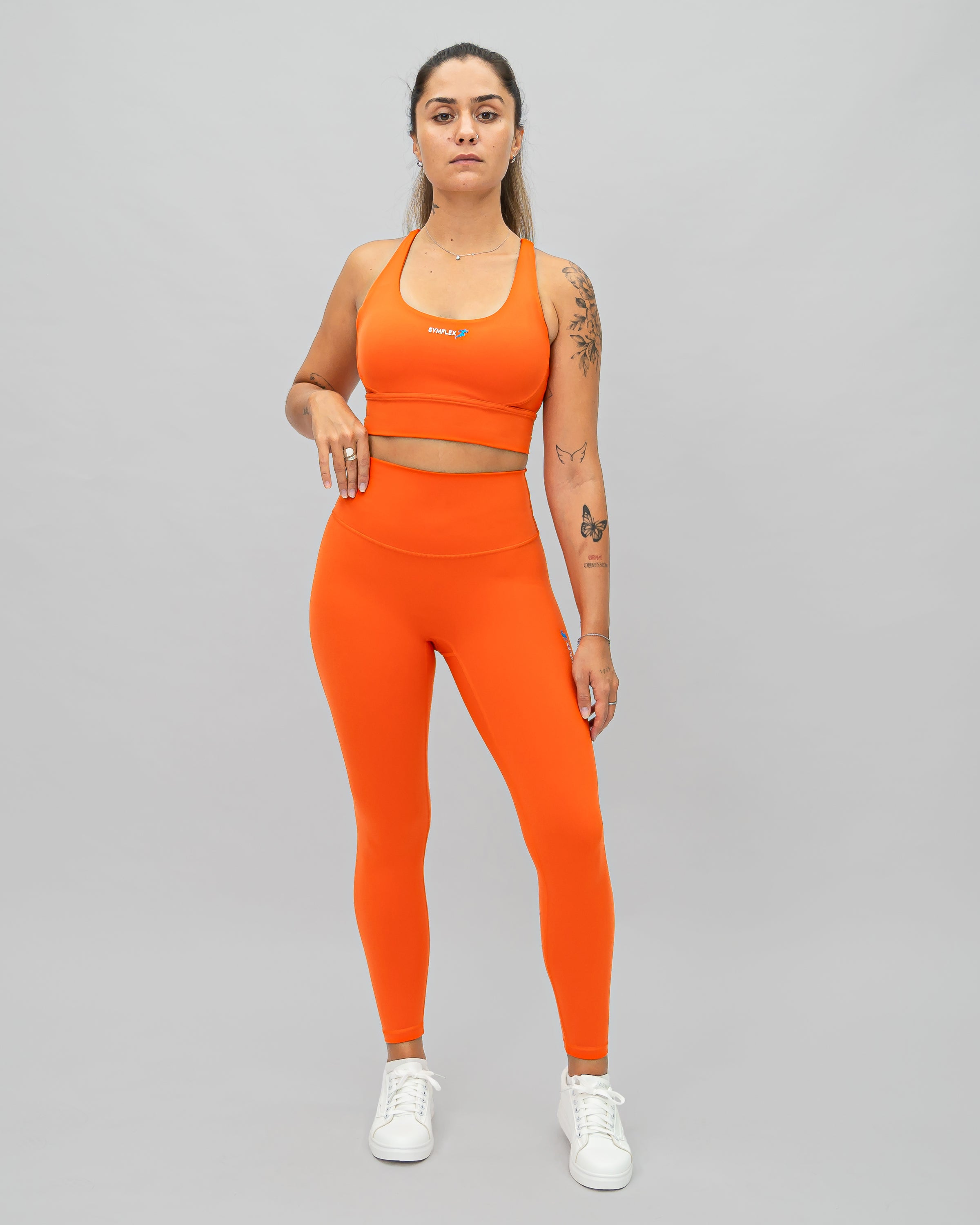 Nova Sports Bra - Tangelo