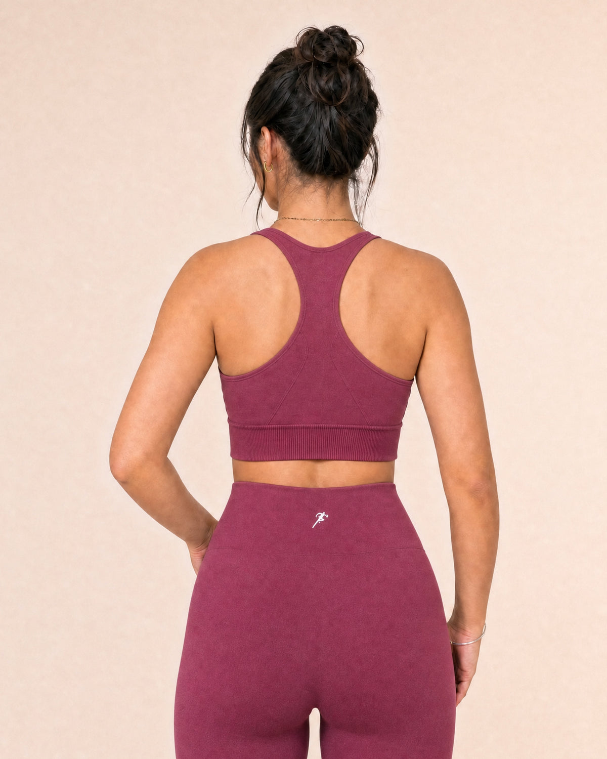Aura Sport Bra - Rust Red