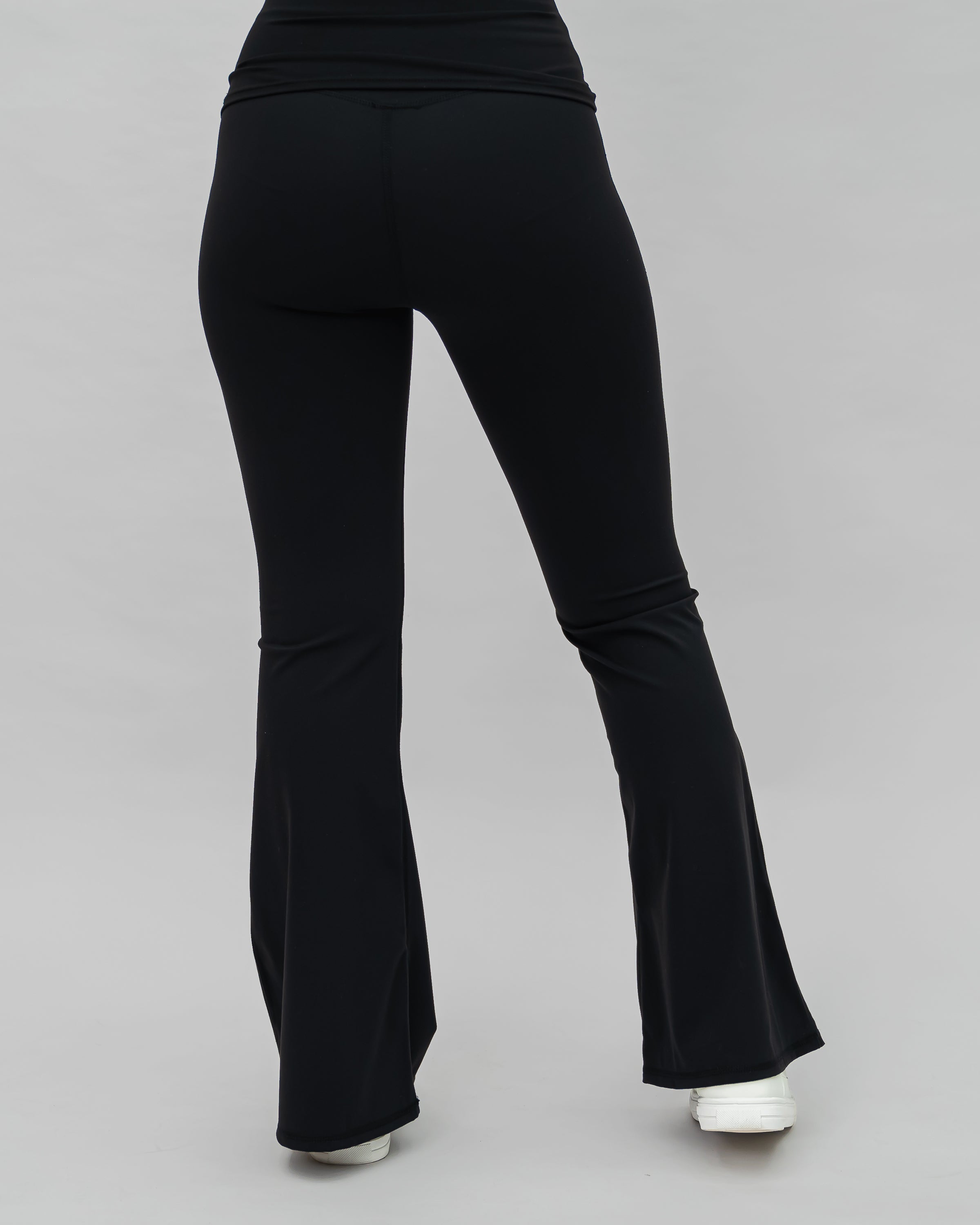 Nova Flare Leggings - Black