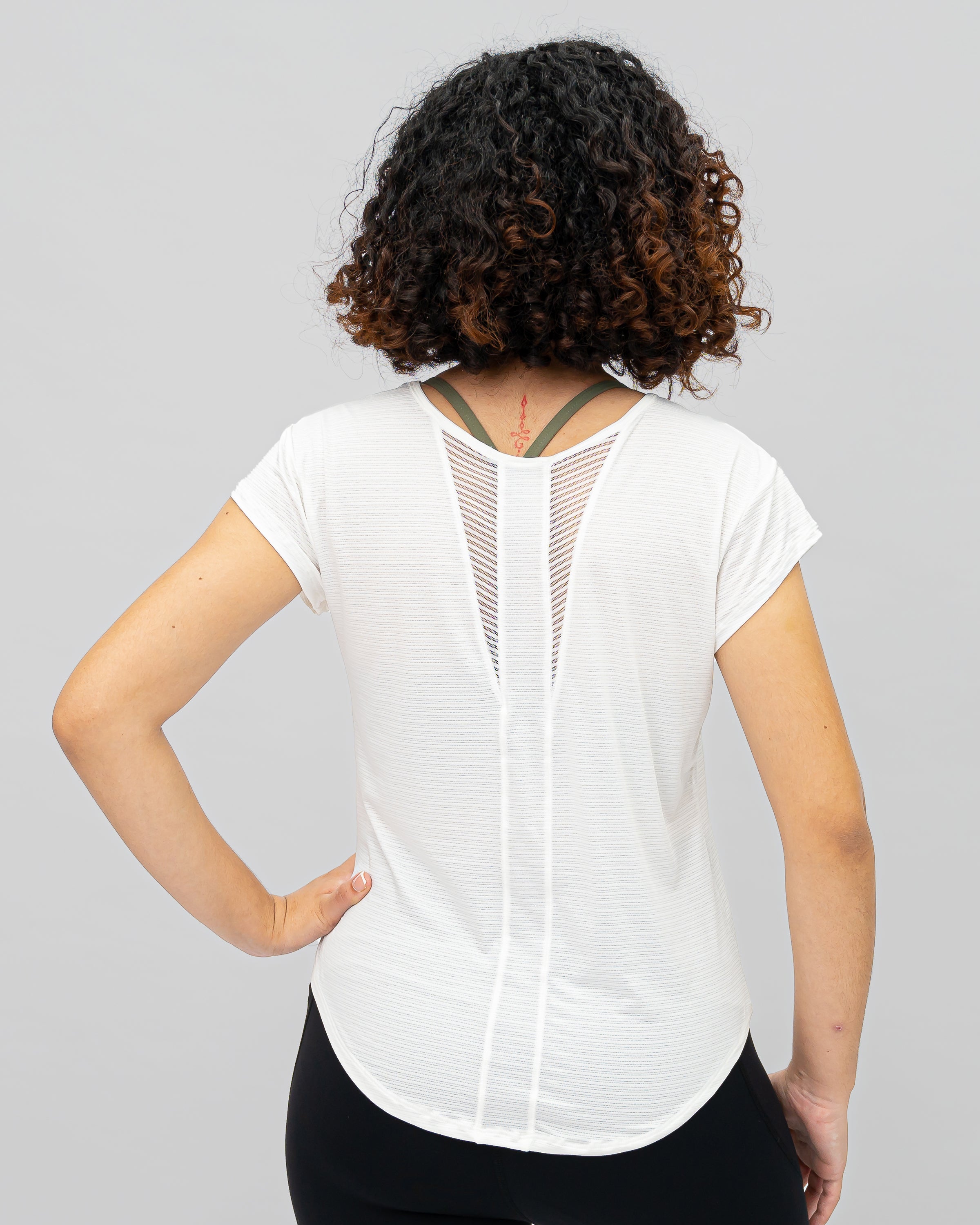 Athleisure Women T-shirt - White